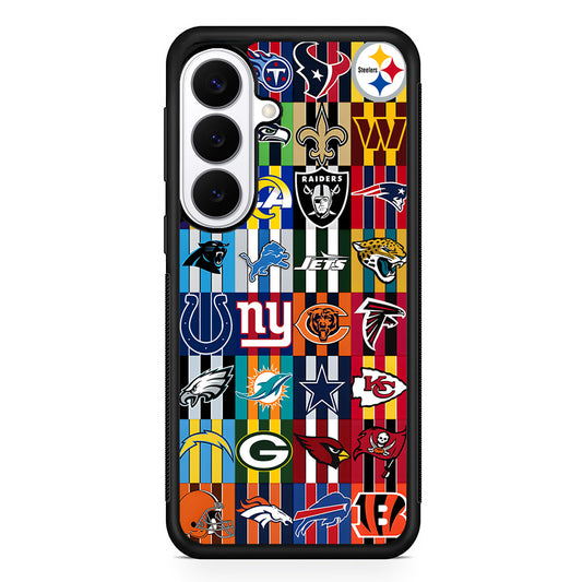All NFL Football Logo Samsung Galaxy S26 Plus Case | Slim Protective Cover for Samsung Galaxy S26 Plus