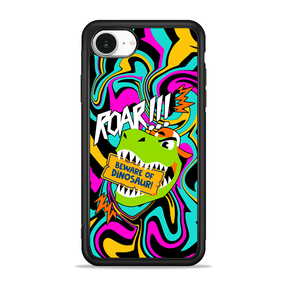 Beware from Dinosaur Roar iPhone 16e Case | Protective Phone Cover
