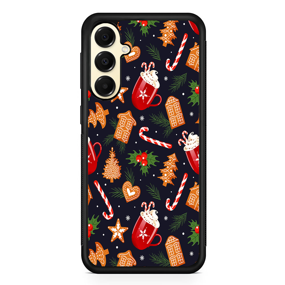 Christmas Ornaments Aesthetic Samsung Galaxy A16 Case | Slim Rubber Samsung Galaxy A16 Case