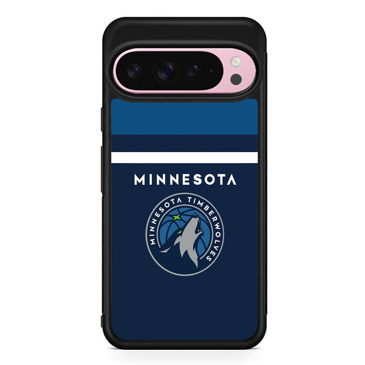 NBA Minnesota Timberwolves Jersey Google Pixel 9 Pro XL Case | Protective Cover