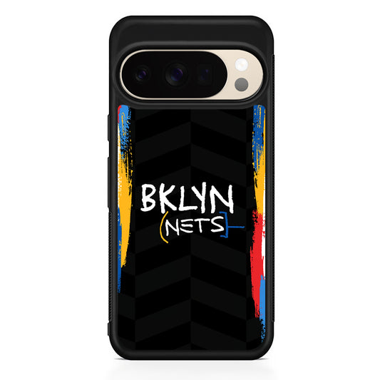 NBA Brooklyn Nets Jersey Google Pixel 10 Pro XL Case | Slim Google Pixel 10 Pro XL Protective Case