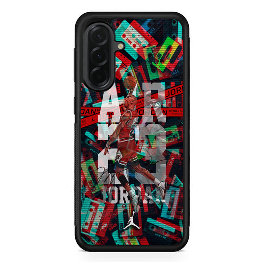 Air Jordan Record The Moment Samsung Galaxy A36 Case | Slim Samsung Galaxy A36 Protective Case