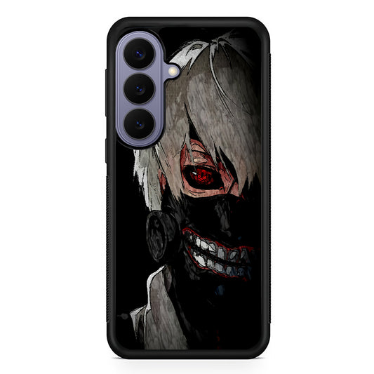 Tokyo Ghoul Ken Kaneki Anime Samsung Galaxy S26 Case | Durable Rubber Case for Samsung Galaxy S26
