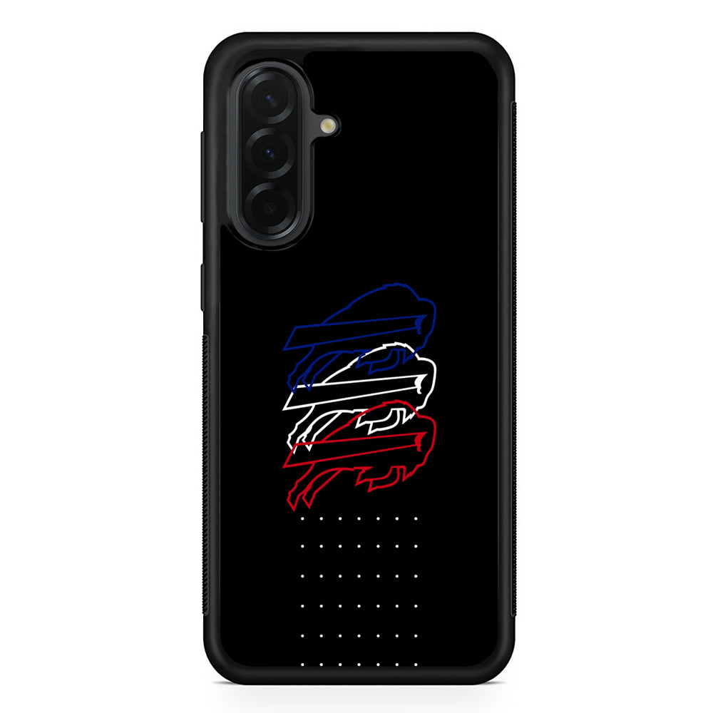 NFL Buffalo Bills Logo Samsung Galaxy A36 Case | Protective Rubber Cover