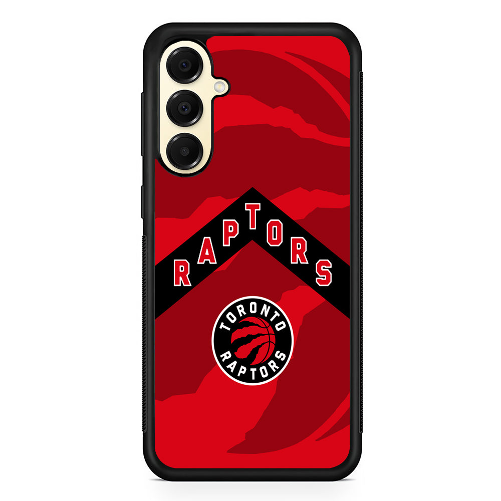 NBA Toronto Raptors Red Samsung Galaxy A16 Case | Slim Rubber Samsung Galaxy A16 Case