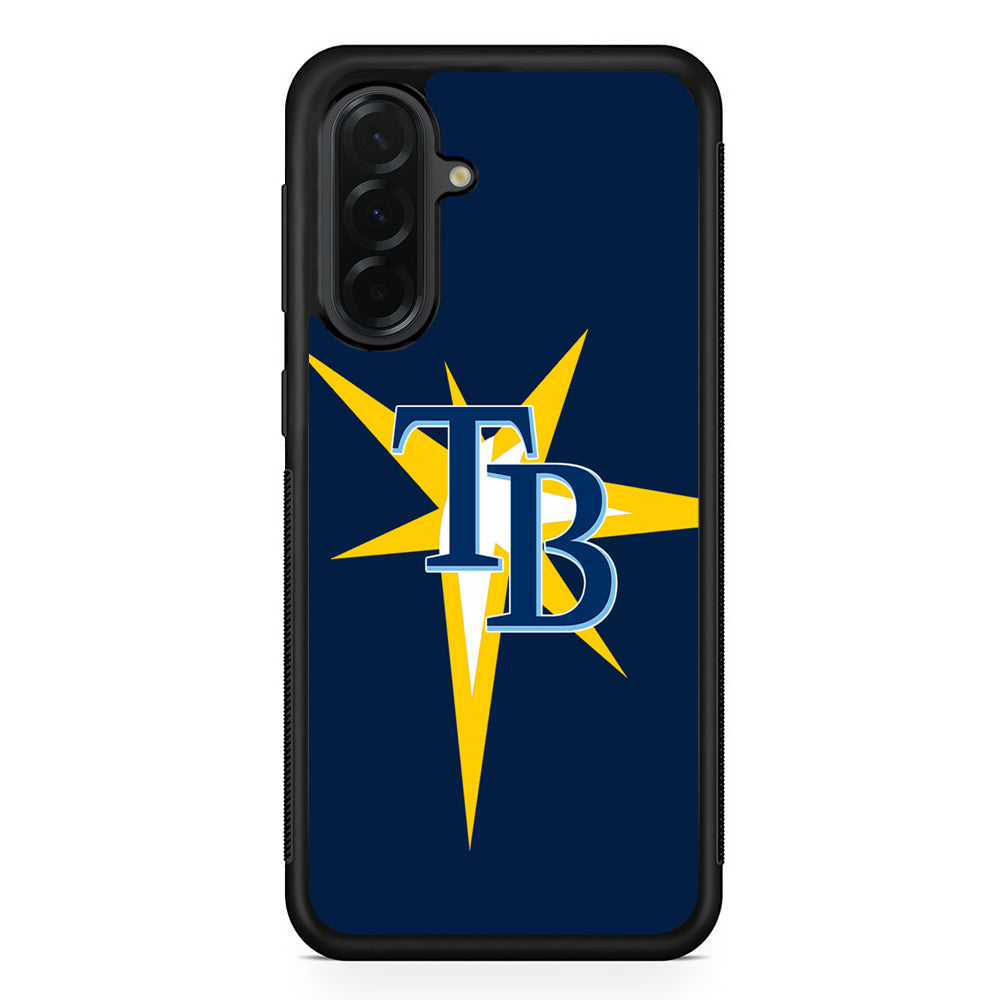 MLB Tampa Bay Rays Team Samsung Galaxy A36 Case | Protective Rubber Cover