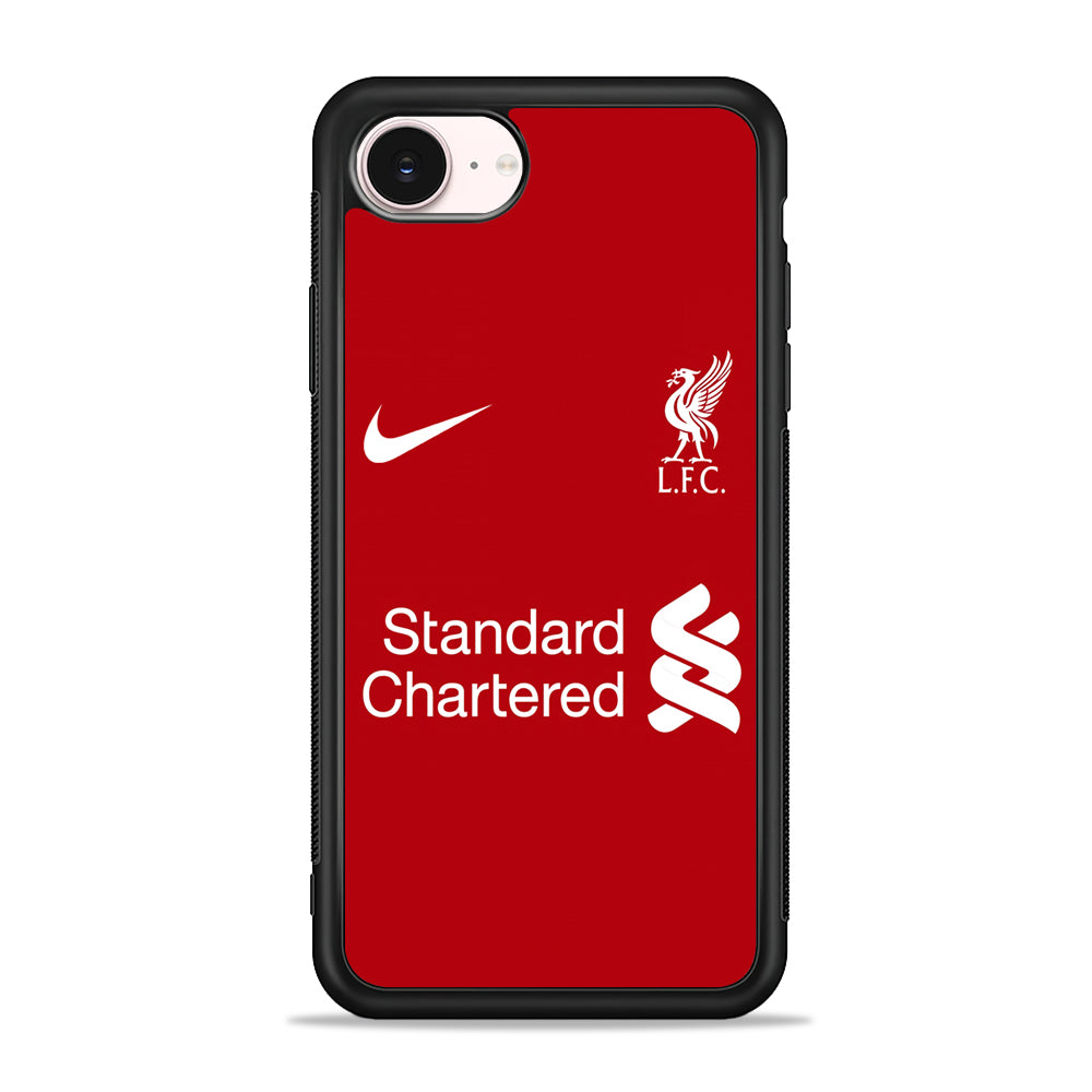Nike Liverpool Home Jersey iPhone 17e Case - Silicone Case