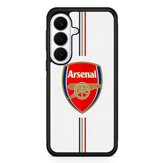 Arsenal Emblem Stripe Line Samsung Galaxy S26 Plus Case | Slim Protective Cover for Samsung Galaxy S26 Plus