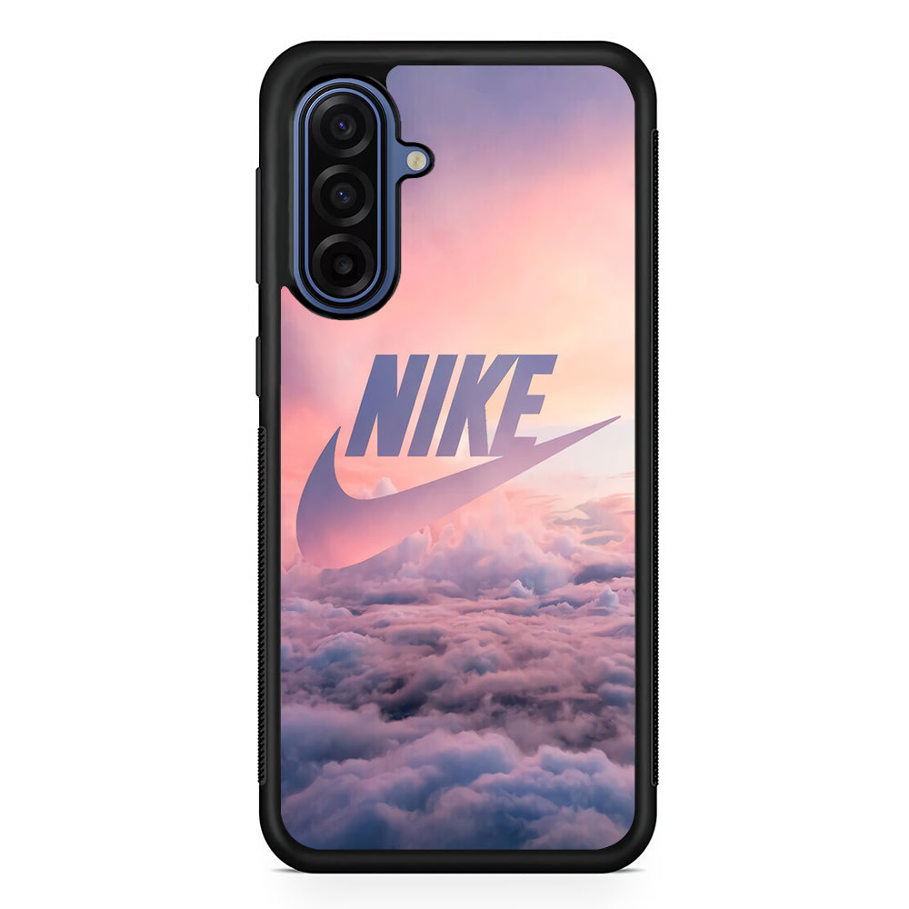 Nike Morning Sunrise Logo Samsung Galaxy A17 Case | Samsung Galaxy A17 Protective Rubber Case