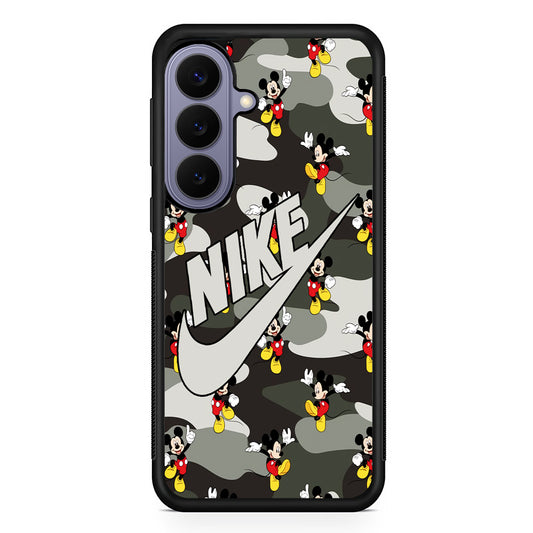 Nike Mickey Camo Samsung Galaxy S26 Case | Lightweight Samsung Galaxy S26 Phone Case