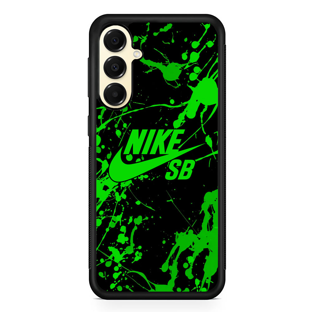 Nike Green Paint Splash Samsung Galaxy A16 Case | Custom Protective Samsung Galaxy A16 Case