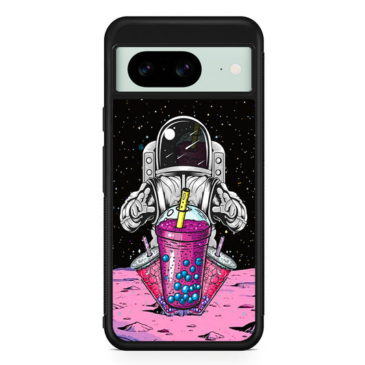 Astronaut and Bubble Ice Google Pixel 8 Case | Durable Protective Cover for Google Pixel 8