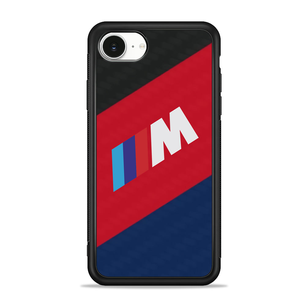 BMW Three Colour Colour iPhone 16e Case - Slim Silicone Case