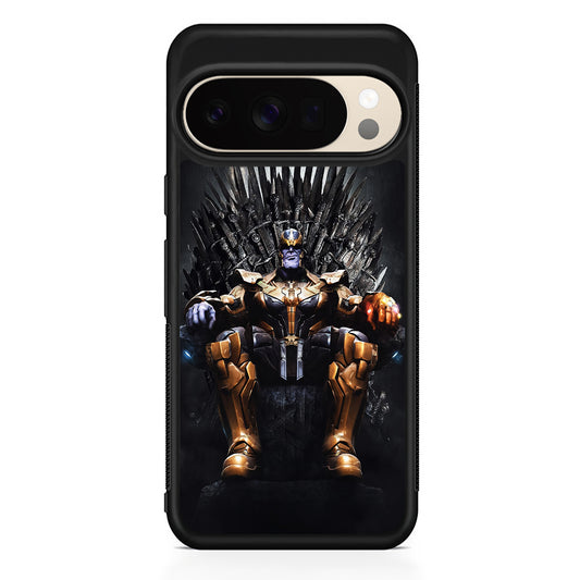 Thanos Sits On The Iron Throne Google Pixel 10 Pro XL Case | Slim Google Pixel 10 Pro XL Protective Case