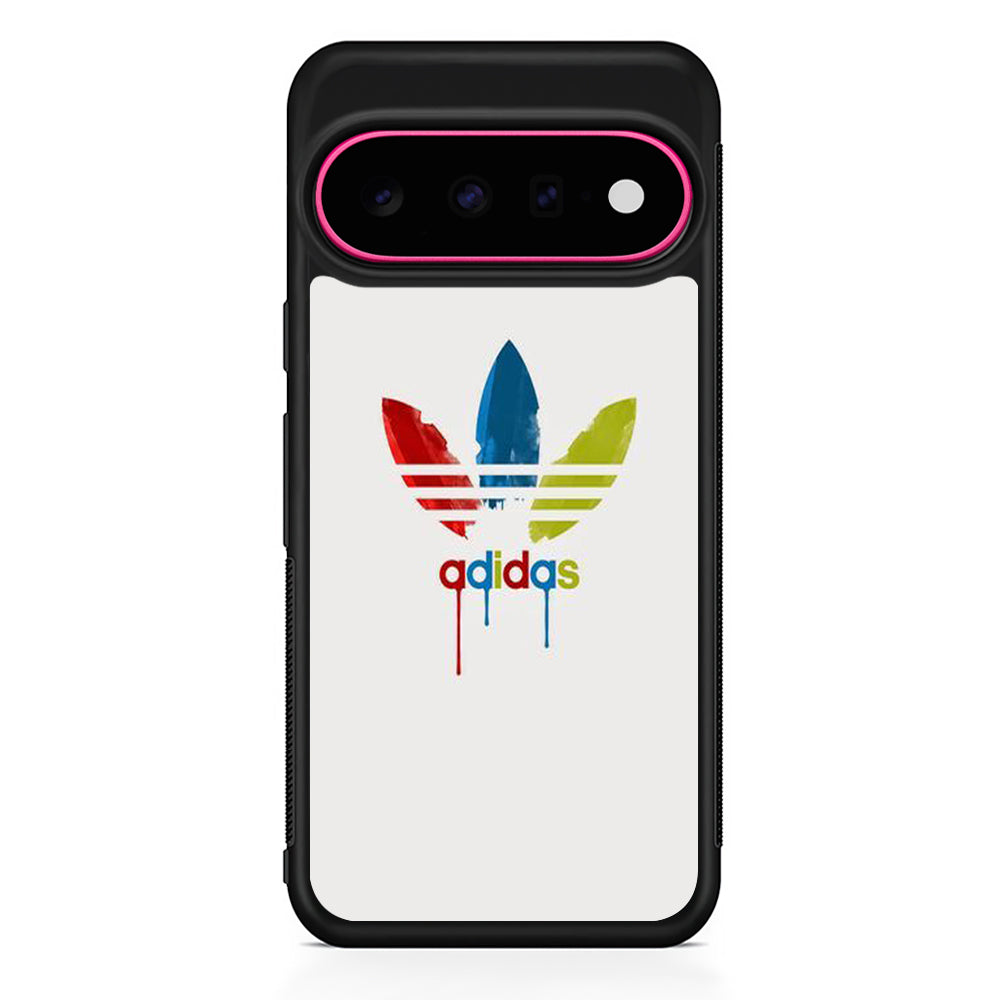 Adidas White Prime Painting Colour Google Pixel 11 Case - Stylish Protective Phone Case