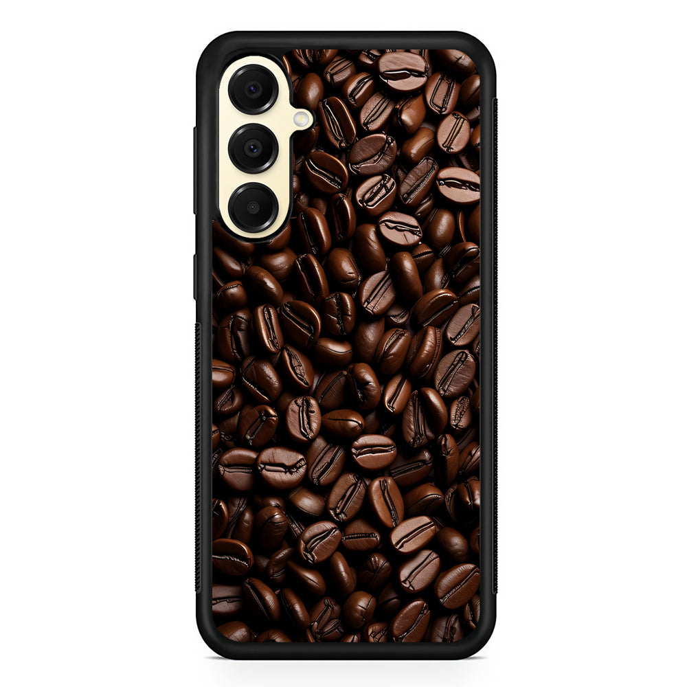 Heap of Roasted Coffee Beans Samsung Galaxy A16 Case | Slim Rubber Samsung Galaxy A16 Case