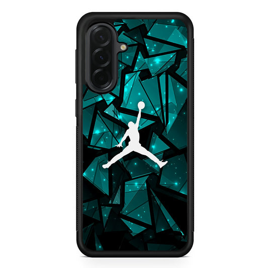 Air Jordan Shards of Crystal Samsung Galaxy A36 Case | Slim Samsung Galaxy A36 Protective Case