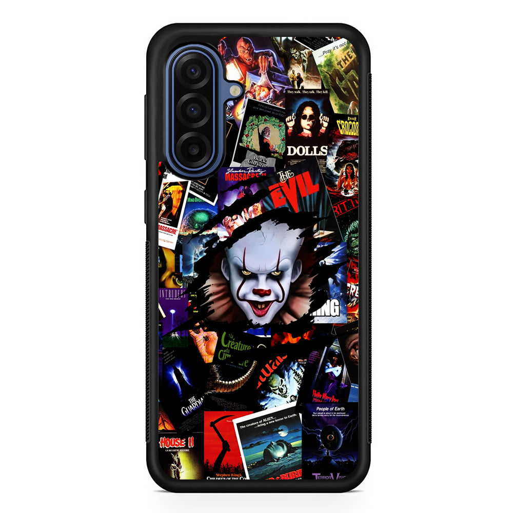 IT Clown Gaze From The Poster Samsung Galaxy A17 Case | Slim Protective Phone Cover