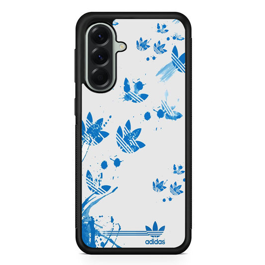 Adidas Track Paint Blue Samsung Galaxy A56 Case | Samsung Galaxy A56 Rubber Protective Case