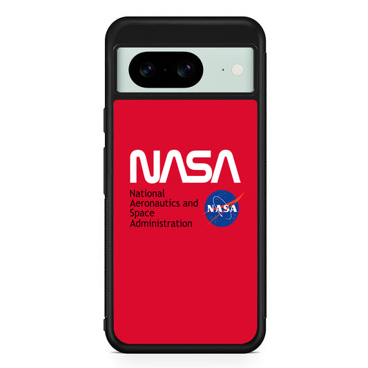 Nasa Red Authentic Google Pixel 8 Case | Durable Protective Cover for Google Pixel 8