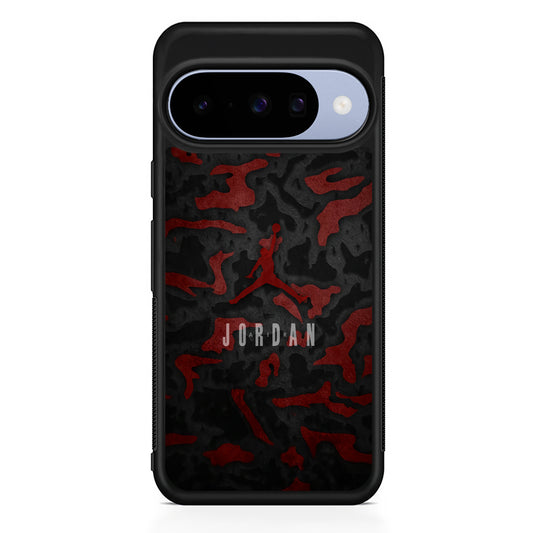Air Jordan Red Rock Gradation Google Pixel 10 Case | Google Pixel 10 Rubber Protective Case