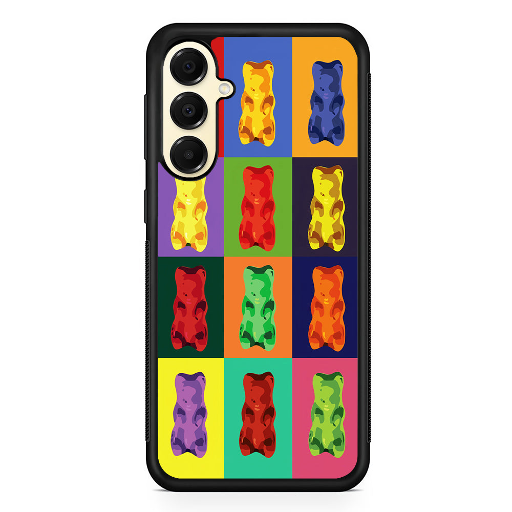 Gummy Bear Pop Art Samsung Galaxy A16 Case | Slim Rubber Samsung Galaxy A16 Case