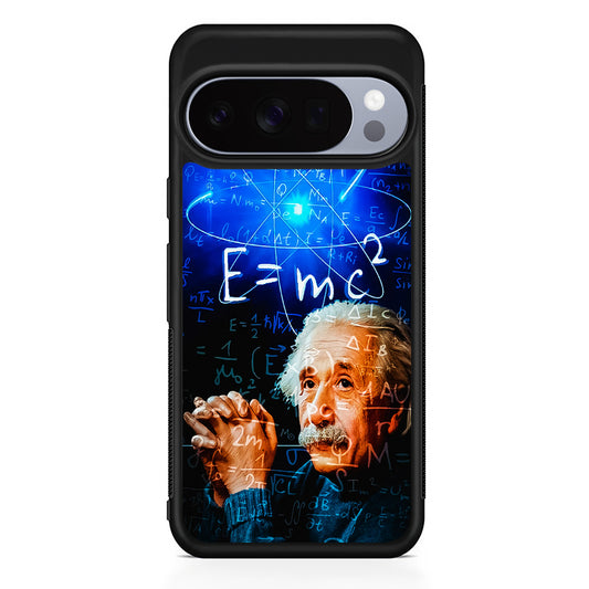 Albert Einstein Physical Formulas Google Pixel 10 Pro Case | Slim Google Pixel 10 Pro Rubber Case