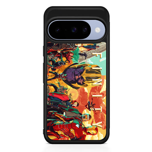Avenger Infinity All Character Google Pixel 10 Case | Google Pixel 10 Rubber Protective Case