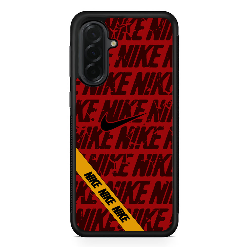 Nike Red From Lightning Samsung Galaxy A36 Case | Durable Samsung Galaxy A36 Cover