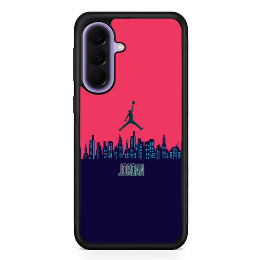 Jordan  Jump City Magenta Samsung Galaxy A57 Case | Slim Samsung Galaxy A57 Rubber Case