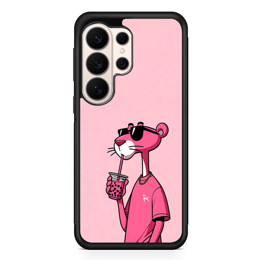 Pink Panther Drinks Bubble Tea Samsung Galaxy S26 Ultra Case | Slim Protective Case for Samsung Galaxy S26 Ultra