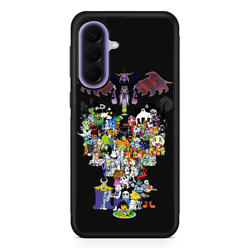 Undertale All Characters Samsung Galaxy A57 Case | Slim Samsung Galaxy A57 Rubber Case