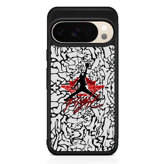 Air Jordan Endemic Patern Google Pixel 10 Pro XL Case | Slim Google Pixel 10 Pro XL Protective Case