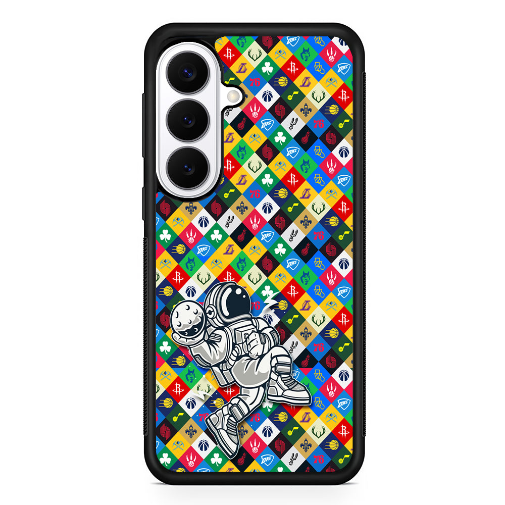 Astronauts Basketball Team Logo Samsung Galaxy S26 Plus Case | Slim Protective Cover for Samsung Galaxy S26 Plus