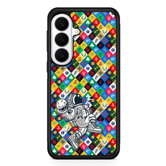 Astronauts Basketball Team Logo Samsung Galaxy S26 Plus Case | Slim Protective Cover for Samsung Galaxy S26 Plus