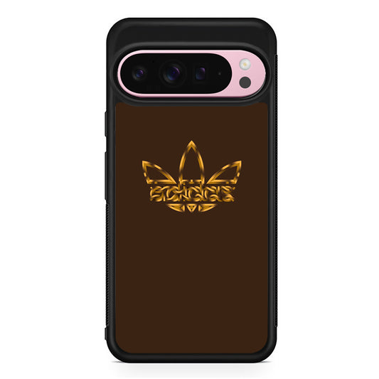 Adidas Royal Gold Chocolate Google Pixel 9 Pro XL Case | Protective Cover