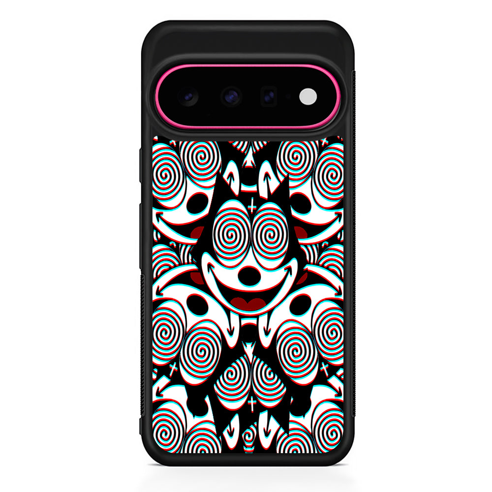 Felix The Cat Hypnotic Google Pixel 11 Case | Slim Shockproof Cover