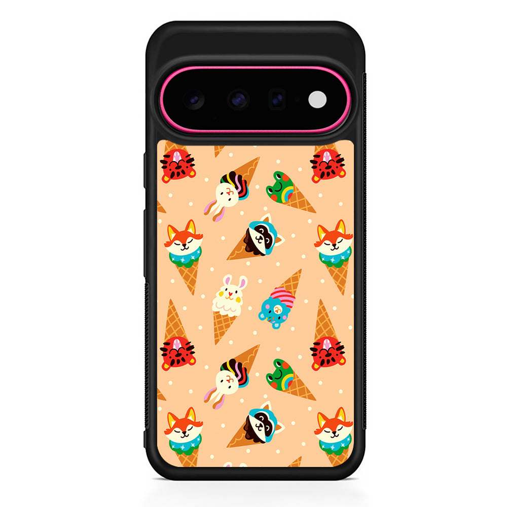 Cartoon Ice Cream Cones Google Pixel 11 Case | Slim Shockproof Cover