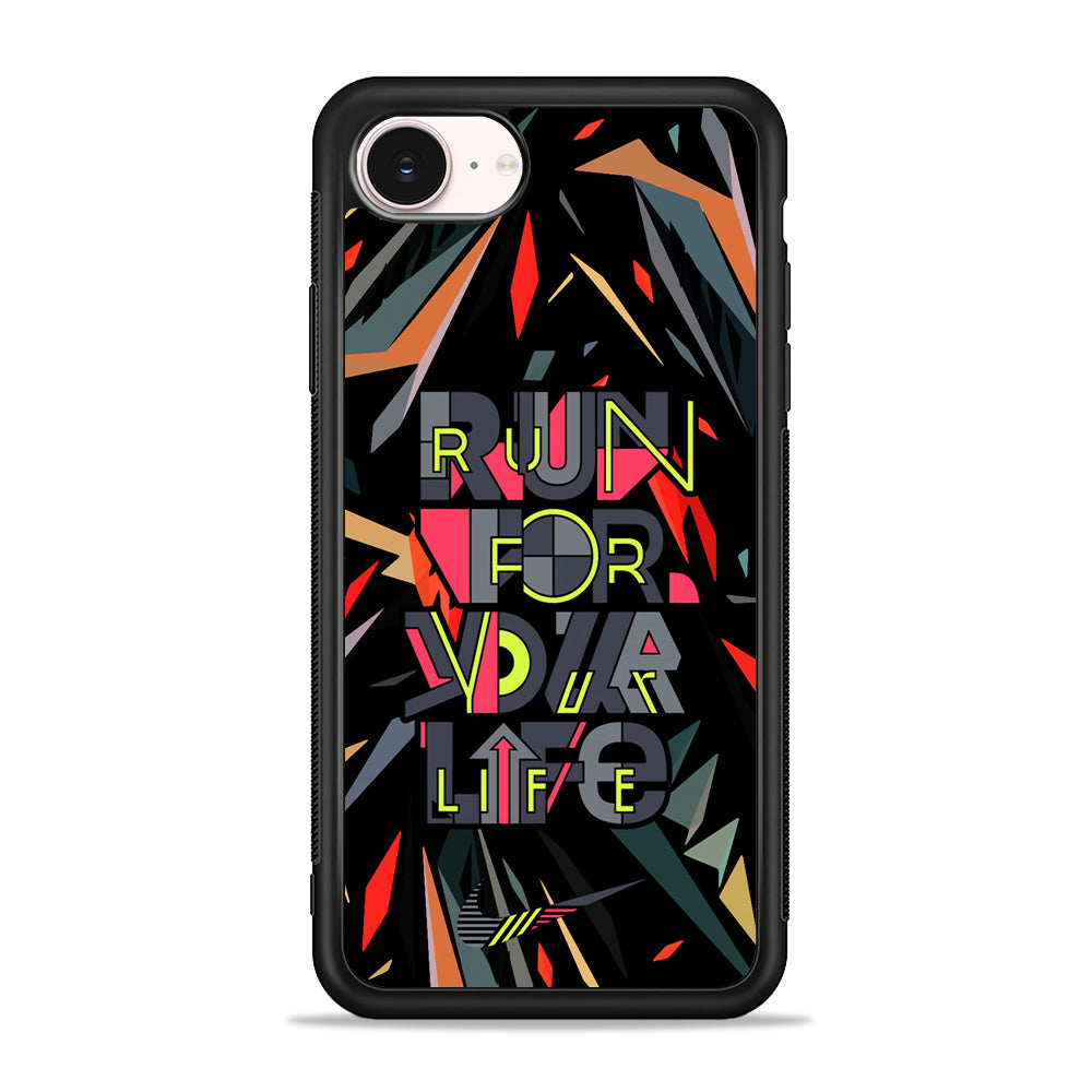 Nike Run for Life iPhone 17e Case - Silicone Case