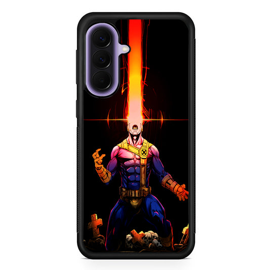 X-Men Cyclops Angry Samsung Galaxy A57 Case | Slim Samsung Galaxy A57 Rubber Case