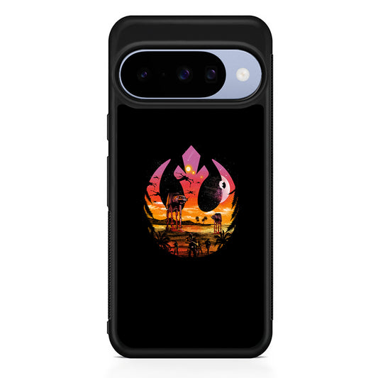Rebel Alliance Logo Star Wars Google Pixel 10 Case | Google Pixel 10 Rubber Protective Case
