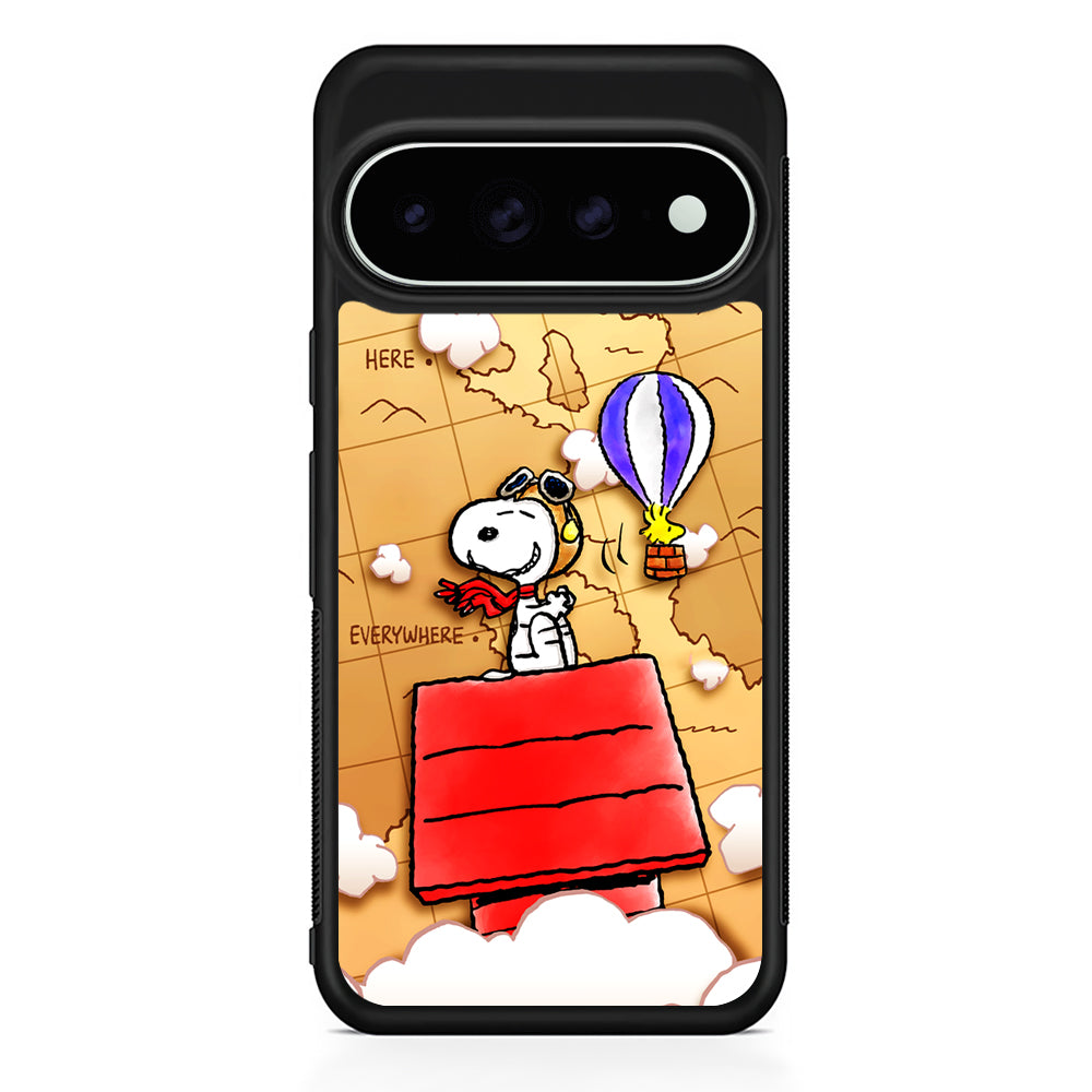Snoopy Journey Around The World Google Pixel 11 Pro XL Case - Custom Design Protective Case