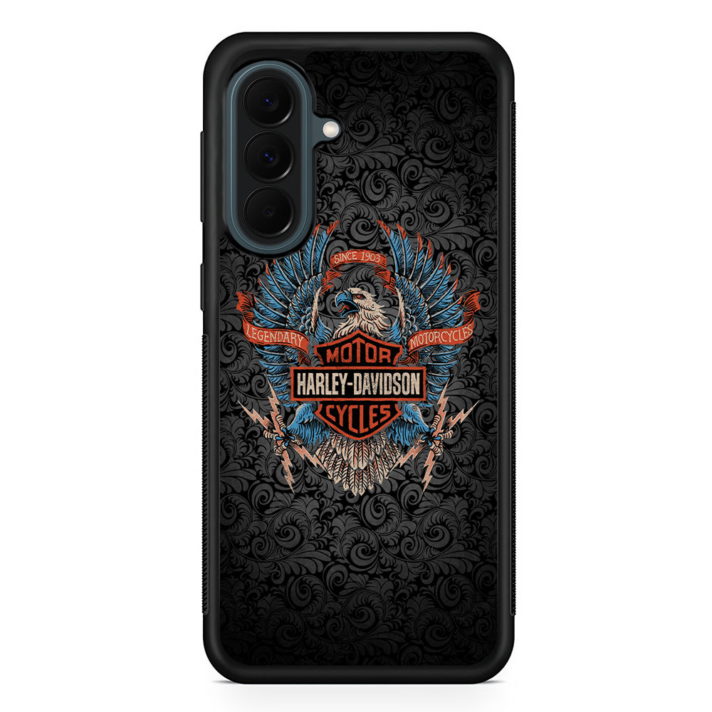 Harley Davidson Eagle Energy Samsung Galaxy A37 Case | Samsung Galaxy A37 Rubber Phone Case