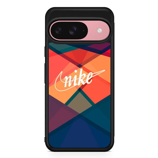 Nike Shape Mix Colour Google Pixel 9 Case | Durable Google Pixel 9 Cover