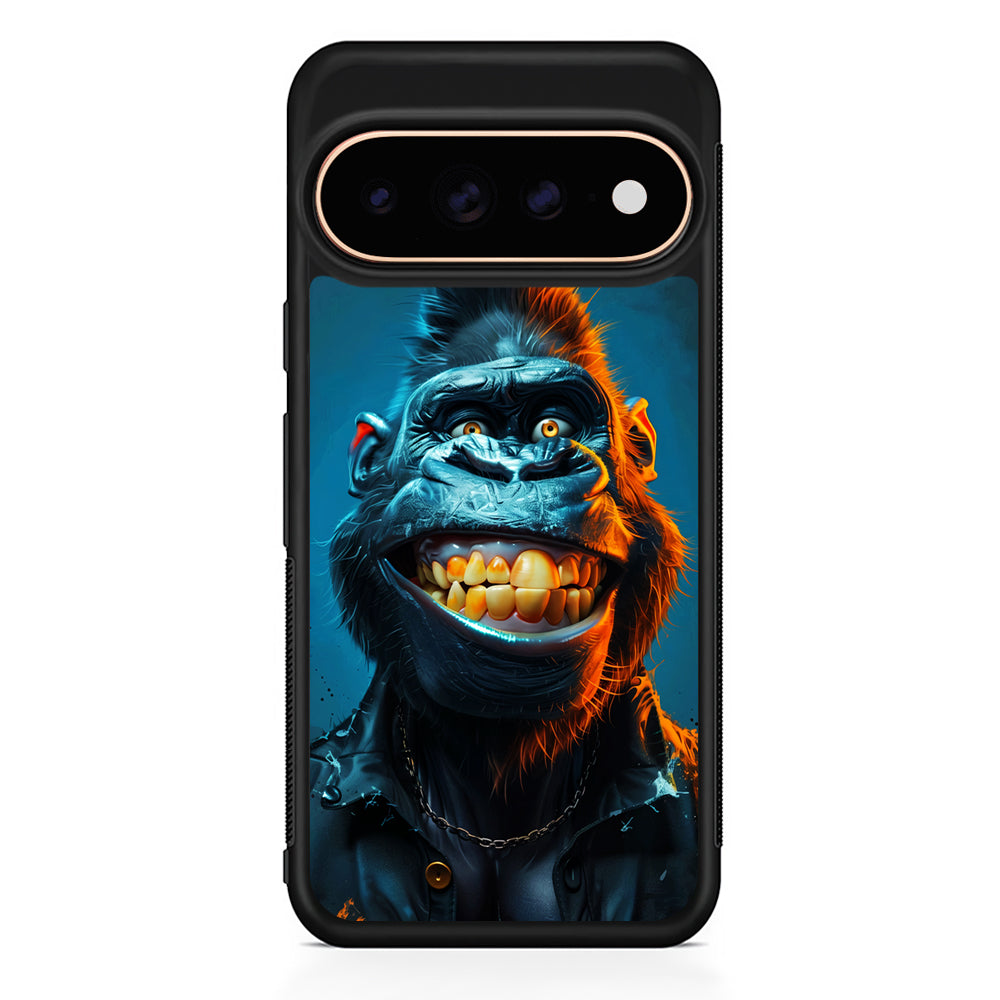 Cartoon Gorilla Smiles Wide Google Pixel 11 Pro Case - Stylish Protective Phone Case