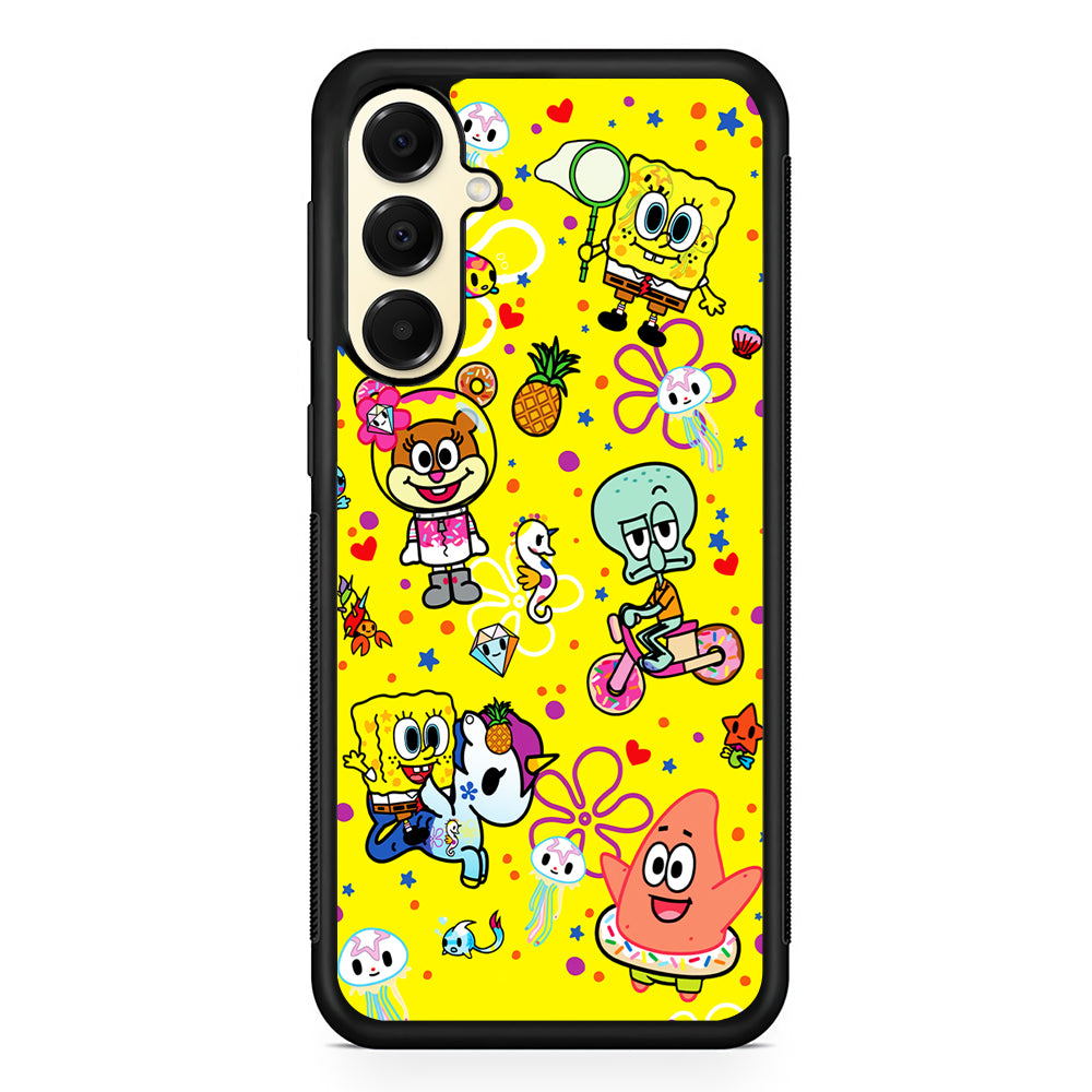 Tokidoki x SpongeBob Squarepants Samsung Galaxy A16 Case | Slim Rubber Samsung Galaxy A16 Case