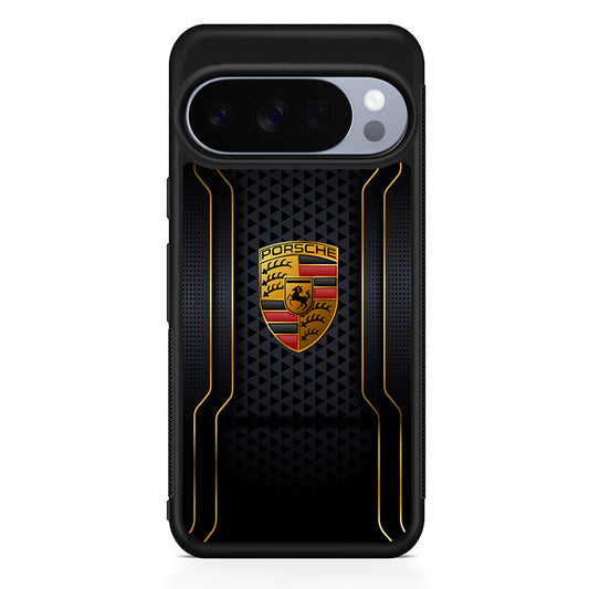 Porsche Emblem  Wall Google Pixel 10 Pro Case | Protective Google Pixel 10 Pro Cover