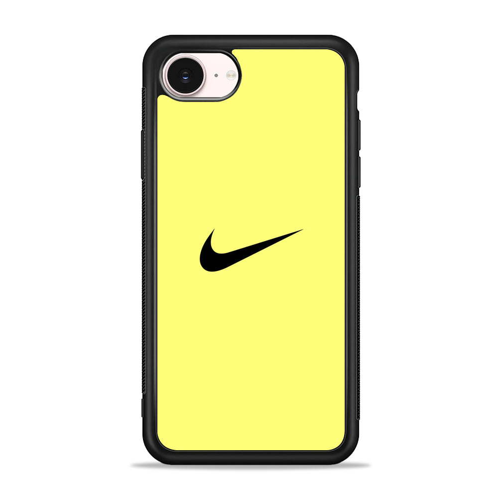 Nike Simple Cream iPhone 17e Case - Silicone Case