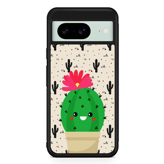 Cactus Tiny Pot Google Pixel 8 Case | Durable Protective Cover for Google Pixel 8
