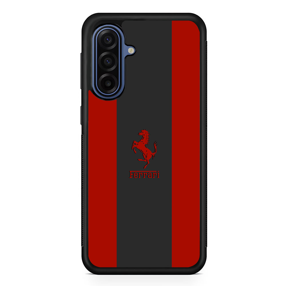 Ferrari Silhouette of Signature Samsung Galaxy A17 Case | Durable Samsung Galaxy A17 Cover